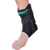Aircast AC141AB08 دعامة الكاحل الكوني Air-Stirrup ، مقاس واحد يناسب أكثر وأسوار دعم الكاحل الرياضي ، القدم اليمنى ، متوسطة
