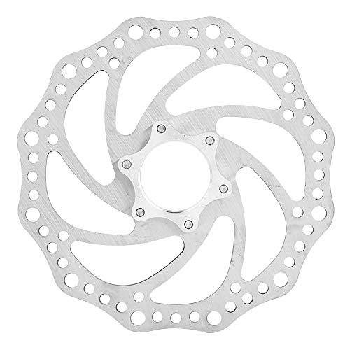 Disco de freio de bicicleta de aço inoxidável, rotor de freio de boa resistência à abrasão, para fre