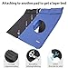 Ubon Double Camping Sleeping Pad Self Inflating Camping Mattress with Pillows 2 Person Camping Bed for Backpacking Black