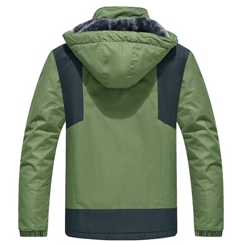 Image of Rapoo Men's Winter Ski Snow Jacket Mountain Waterproof Windproof Rain Jacket
