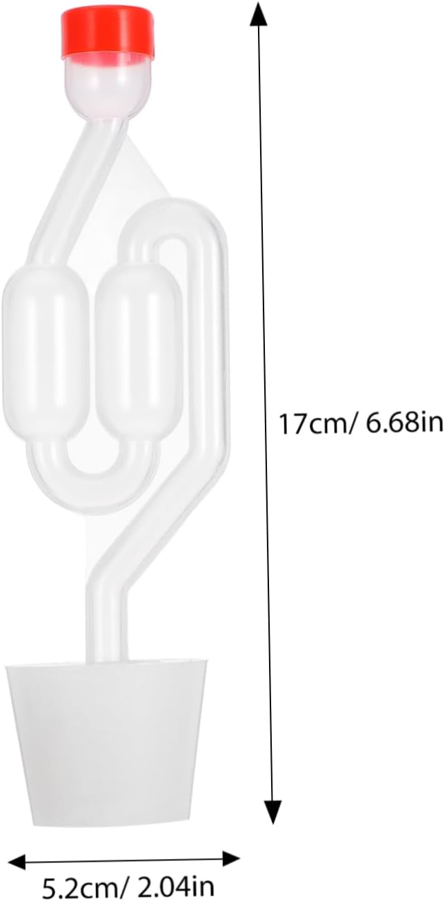 3 Set S Shape Airlock for Wine Cider Brewing Beer Fest Party