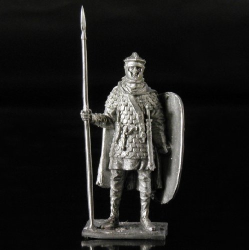 Praetorian Guard. Rome, 2-3rd century BC metal sculpture. Collection 54mm (scale 1/32) miniature figurine. Tin toy soldiers