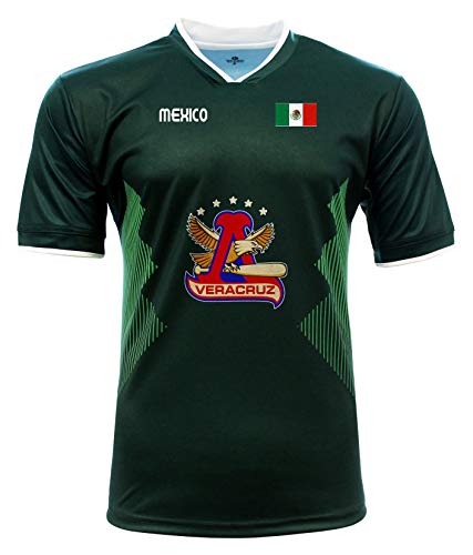 Jersey Mexico Aguilas de Veracruz 100% Polyester_Made in Mexico (Medium) Green