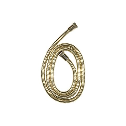 Croydex Gold 1.75m Stainless Steel Shower Hose Cover