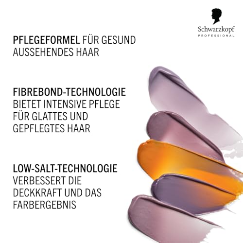 Schwarzkopf Professional CHROMA ID Bonding Color Mask Semi Permanentes Farbsystem Farbmaske Pflegende Tönung Haarmaske Haarkur Intensive Pflege Vegane Formel 9,5-1 Pearl Silver 300 ml