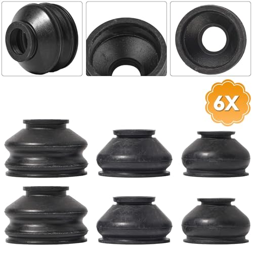 Barras de giro rótula universales con cubiertas de goma de alta resistencia para protección axial 6