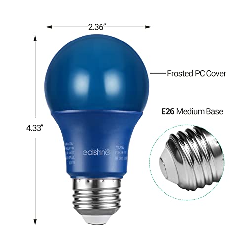 Dewenwils A19 Yellow Light Bulbs + A19 Blue Light Bulbs #TOP7