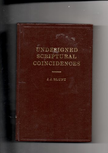 Undesigned Scriptural Coincidences 0851891039 Book Cover