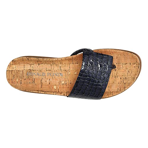 Image of Donald Pliner Women's Fifi Slide Sandals, Women's Summer Sandals, Women's Shoes, Comfortable Open-Toe Casual Flats