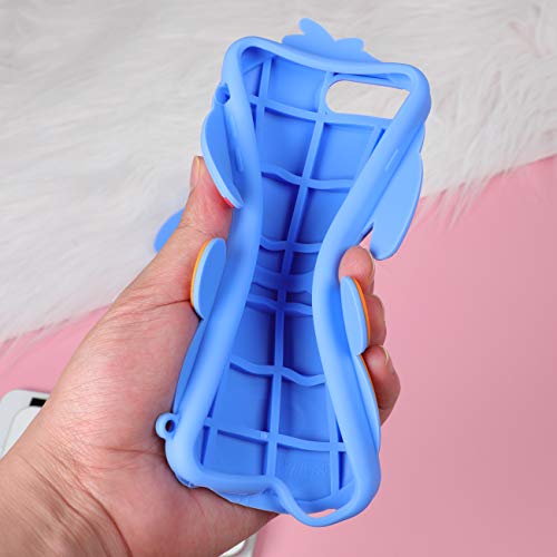 Jowhep Case For Iphone Se 2022/2020/6/6S/7/8 4.7" Silicone Cartoon Design Cute Cover Fashion Funny Kawaii Character Animal Fun Cool Cases For Iphone Se 2022/2020/6/6S/7/8 Kids Women Girls Donkey Tiger #TOP5