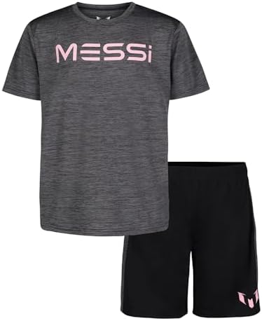 Lionel Messi Kids 2-Piece Sportswear Set – Jersey & Shorts, Officially Licensed, 100% Polyester, Great For Game Day - View #5