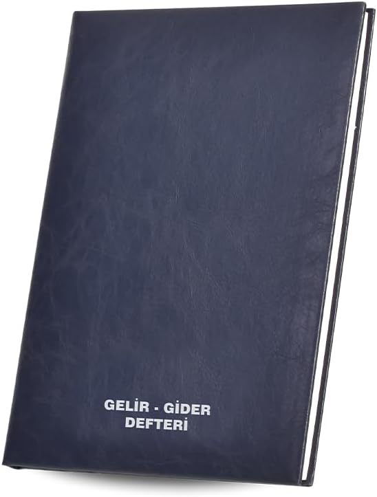 Gülpaş Gelir-Gider İşletme Defteri 21x30 100 Yaprak Suni Deri (270) - Görsel 2