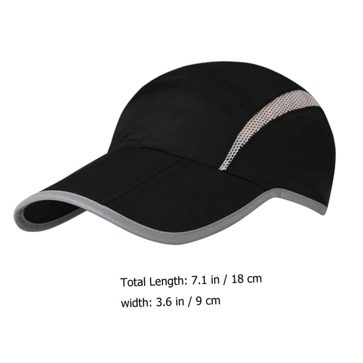 Veemoon Deportiva Unisex Ajustable y Transpirable con Protección Solar Sombrero de Running para Hombres y Mujeres para Actividades Aire