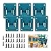 Sturdy ABS Wall Mount Bracket For 14 18V Cordless Power Tools Neatly Organize
