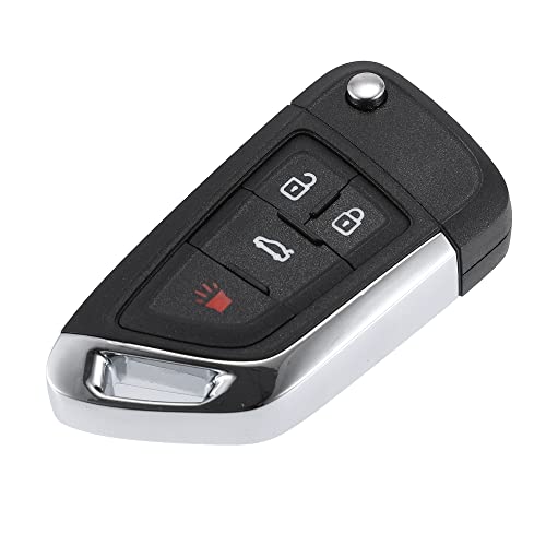 Boîtier de clé Chevrolet Cruze 2011-2016 X AUTOHAUX 4 boutons haute résistance aux rayures