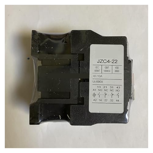 Relé auxiliar JZC4-22 de diseño compacto para optimizar espacio en carril 3