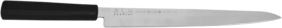 Faca Profissional Yanagiba Cabo Preto 26 cm- Mundial