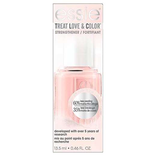 essie Treat Love & Color Nail Polish For Normal To Dry/Brittle Nails, Minimally Modest, 0.46 fl. oz.