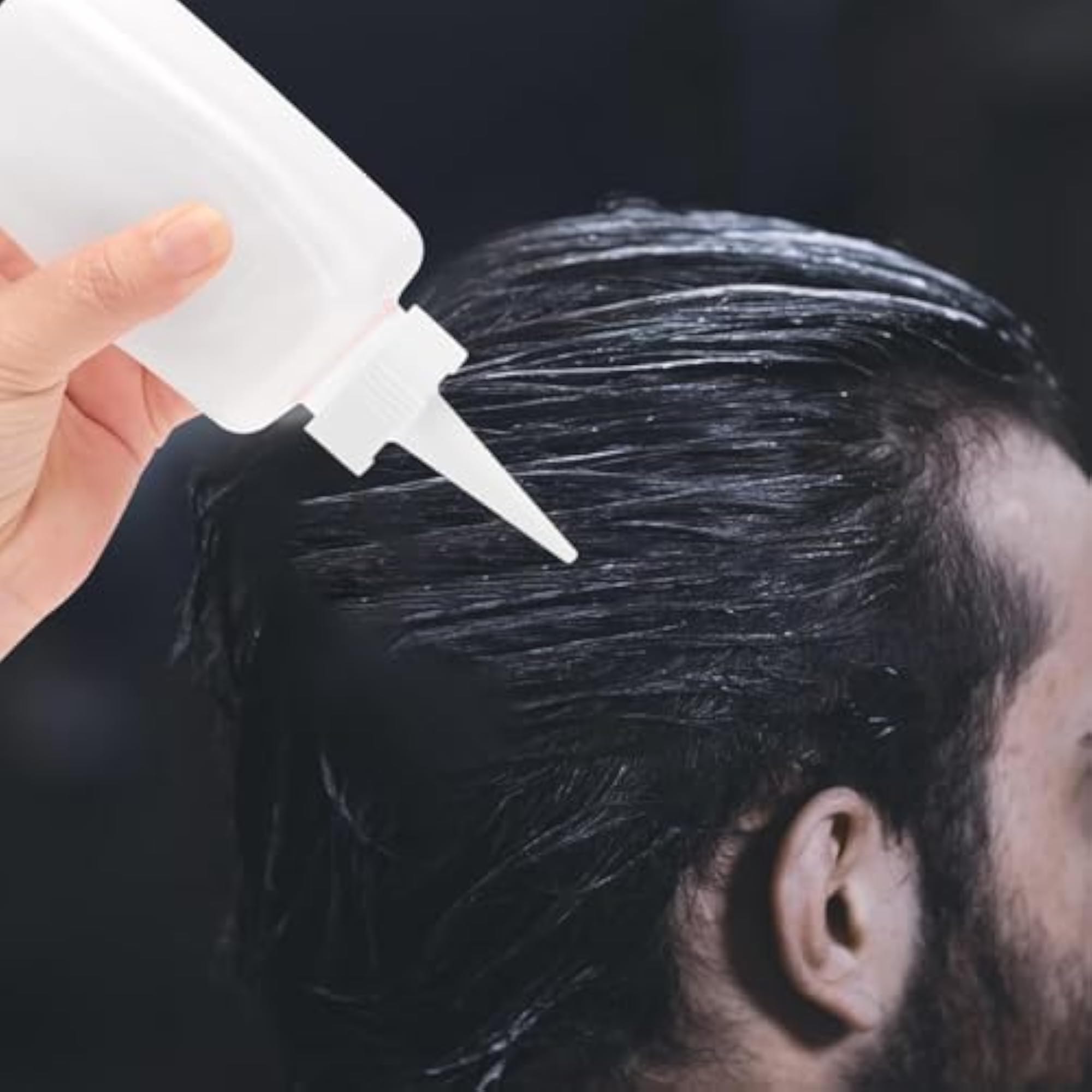 Graduated Applicator Bottle Set for Hairdressing