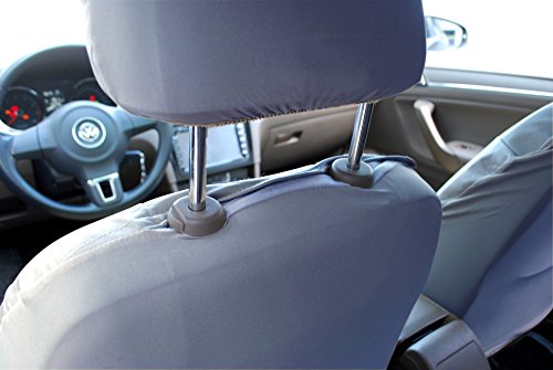 Protech 115302 Grey-Leather Like 2 Front Car Seat Covers For Nx200 Es350 2020 2019 2018-2007 #TOP4