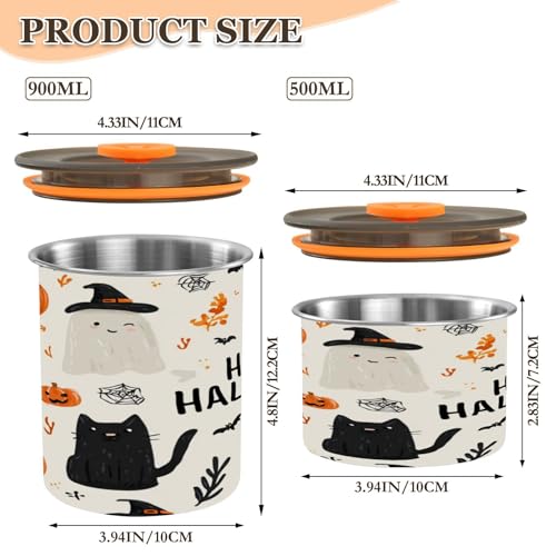 Envase para café Halloween 500ml acero inoxidable miniatura 2