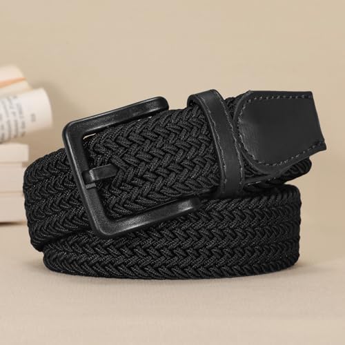 Stretch Belt for Men Women Stretch Braided Web Belt for Golf Casual Pants Shirts Jeans