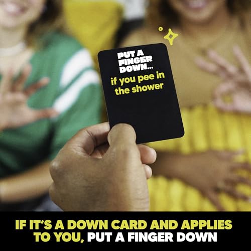 Put-A-Finger-Down-The-Viral-Party-Game-That-Will-Have-Everyone-Talking-Funny-Adult-Card-Game-Icebreaker-Ideas-Game-Nights-Big-or-Small-Groups-400-Cards-for-2-Players Put A Finger Down The Viral Party Game That Will Have Everyone Talking Funny Adult Card Game Icebreaker Ideas Game Nights Big or Small Groups 400 Cards for 2 Players
