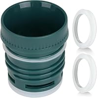 Stanley Thermos Ersatz-Stöpsel für Thermosflasche, Thermoverschluss für Stanley Classic Flasche, kompatibel mit 473 ml, 750 ml, 1 l, 1,4 l, 1,9 l, inklusive Silikondichtungen (grün)