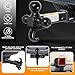 MaxxHaul Triple Ball Mount Hitch with Tow Hook, Fits 2