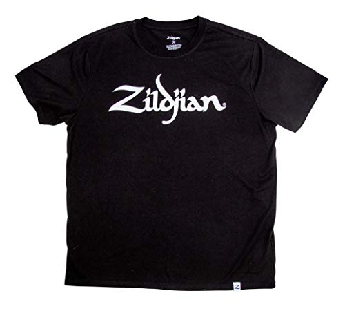 Avedis Zildjian Company Unisex ZILDJIAN CLASSIC LOGO TEE BLACK SM T-Shirt, Schwarz, S