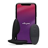 We-Vibe Ditto+ Vibrierender Anal-plug - App & Ferngesteuertes Sexspielzeug für Männer und Paare - 10 Vibrationsmodi - Silikon & Wasserdichter Anal Plug - Wiederaufladbare Adult Sex Toys - Schwarz