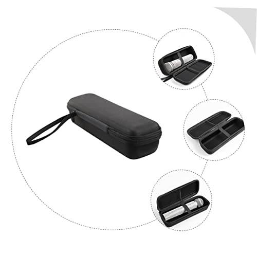 Milisten Microphone Storage Bag Wireless Mics Travel Organizer Bags Travel Bags Zipper Microphone Bag Portable Mic Box Microphone Carrying Bag Business Trip Microphone Pouch Eva #TOP4