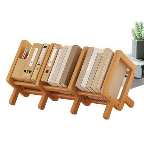 Estante para escritorio ajustable de madera ideal para el dormitorio 8