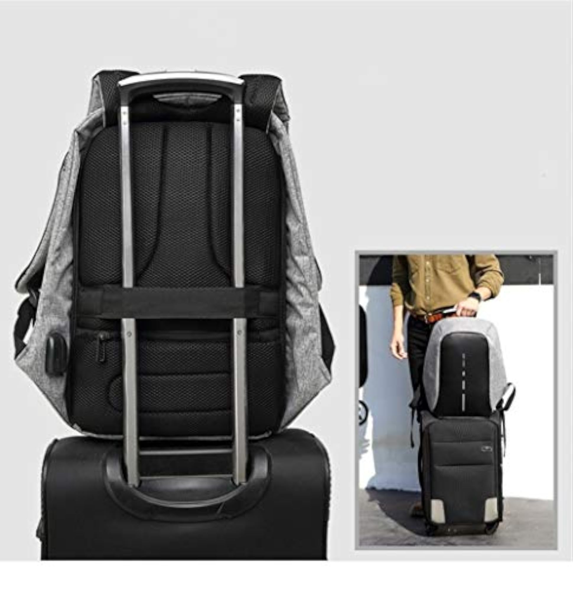 USB Charging Waterproof Work Backpack