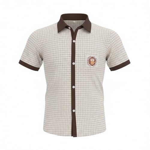 Image of AMBIKA STORES & READYMADES School Uniform for kids | Formal Uniform Shirts for Boys /Girls | Readymade Stitched Shirt for Students