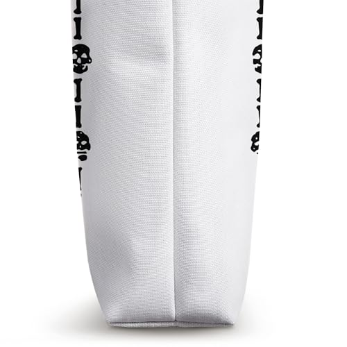 Bolsa Tote Voodoo Man Logo Negra miniatura 3