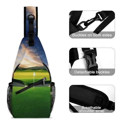 Morrales tipo sling para senderismo y uso casual miniatura 3