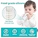 Joxodak 3 Pack Silicone Sleeves for Philips Avent Natural Bottle, Food Grade Silicone Anti Breakage Baby Bottles Holder, Compatible with Philips Avent Glass Natural Baby Bottle 8oz
