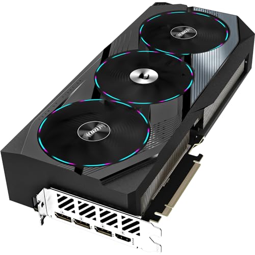 Image of Gigabyte GeForce RTX 4070 Ti Super AORUS Master Graphics Card - 2670MHz Core, 16GB GDDR6X 21000MHz 256-bit Memory, PCI-E 4.0, 3X DP 1.4, 1x HDMI 2.1a, NVIDIA DLSS 3.5, GV-N407TSAORUS M-16GD