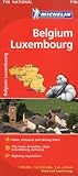  Mapa National Bélgica Luxemburgo: 716 (Mapas National Michelin) [Idioma Inglés]