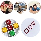 Usper Gonggi Korean Game Set, Gongi Spiel, Traditional Gong Gi, Gonggi Spiel, Gonggi Stones, Gong-Gi Jack Stone Kieselstein-Set Perfekt FüR Familienreisen (G 1PCS)