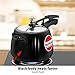 Hawkins 4 Litre Contura Black Pressure Cooker, Hard Anodised Inner Lid Cooker, Handi Cooker, Black (Cb40), 4 Liter