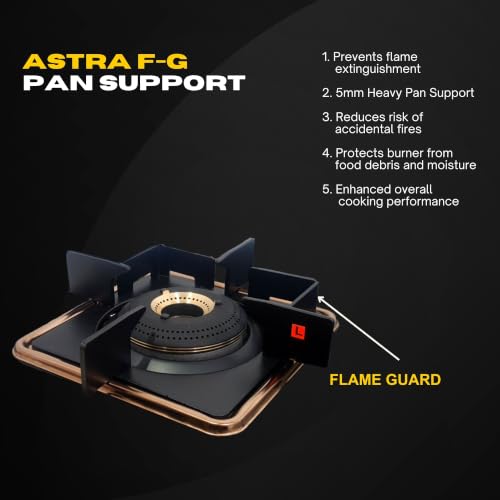 Image of Unicook Ultra SlimRG 3 Burner Gas Stove | Auto Ignition | Forged Brass Burners | 6mm Glass Cooktop | ISI Certified | 3 Years Warranty on Glass & Burners + 2 Year Comprehensive Warranty