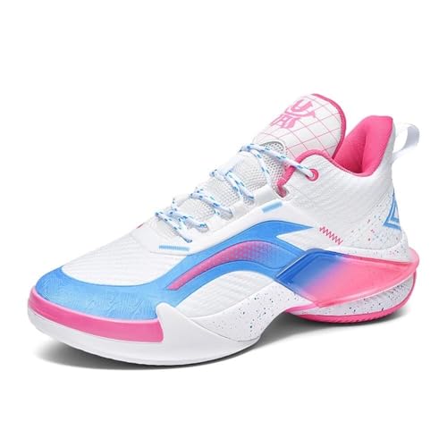 Zapatillas de baloncesto acolchadas y resistentes al desgaste para hombre