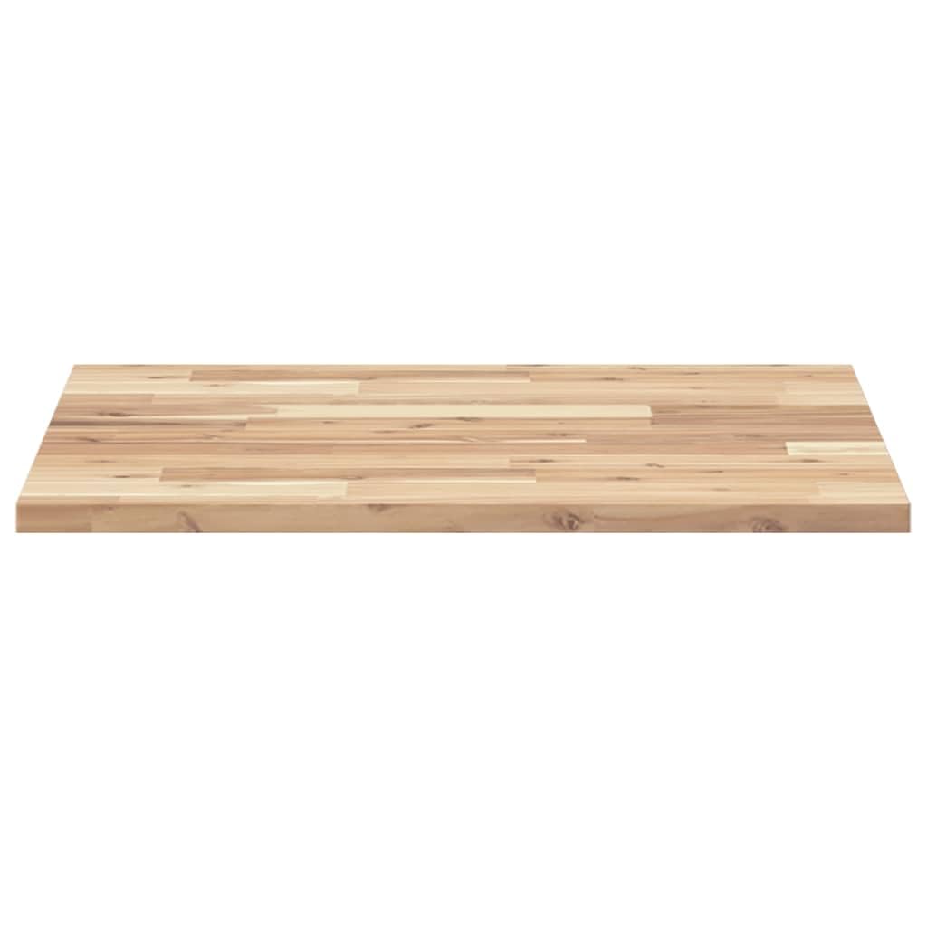 vidaXL Tablero de Mesa Cuadrado Madera Maciza de Acacia 60x60x2 cm, Tablero de Mesa de Repuesto, Tablero de Mesa Cuadrado, Tablero de Mesa Cuadrada