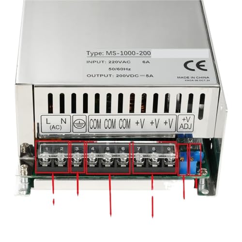 Alimentation SMPS réglable 0-48V 600W haute précision avec boîtier robuste