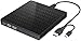 Produktbild Externes CD DVD Laufwerk,USB 3.0 Typ C DVD CD RW Lesegerät mit SD-TF-Kartenleser und USB-Stick-Anschluss, tragbarer DVD-CD-RW-ROM Brenner Player für MacBook, Laptop, Win 7/8/10 / XP (schwarz)