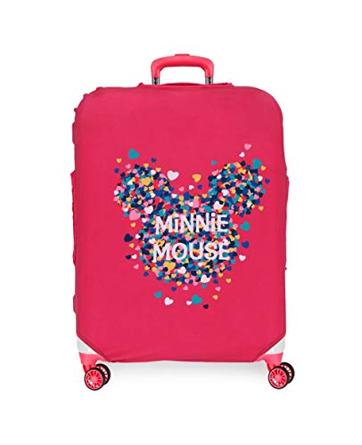 bagageskydd, fuchsia, Talla Unica, Mimmi medium resväska fodral