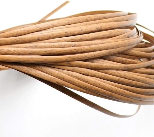 MaiBuL LNNW 500G PE rotin Plat synthétique rotin matériau de Tissage Plastique Tricot rotin Imitation Osier pour réparation de Meubles paniers de Rangement