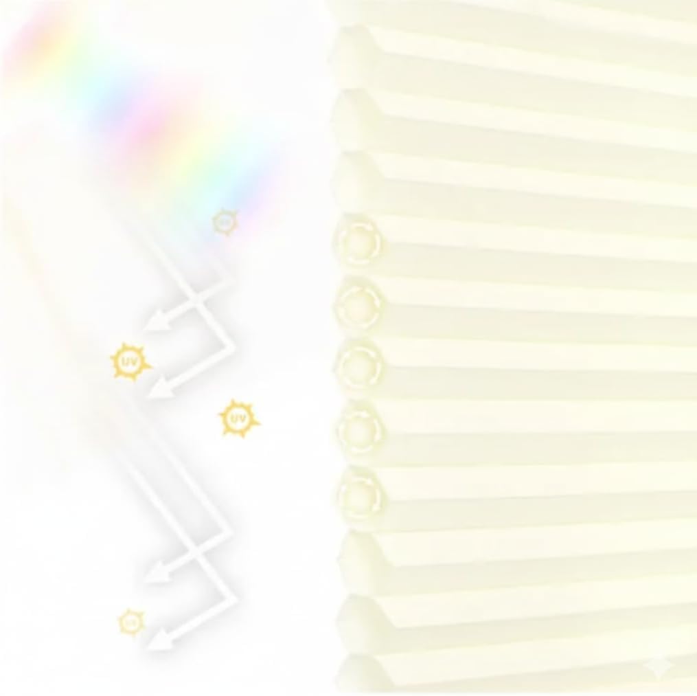 Lavender Honeycomb Cellular Window Shades | Blackout Light-Filtering Window Blinds with Pull-Cord Control, Waterproof Fabric-Look Cellular Shade for Home, Office, and Commercial Use